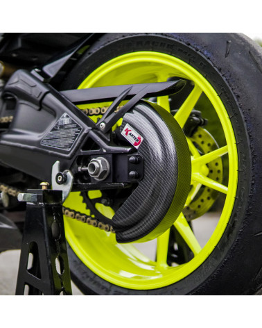 KTM 250 DUKE à partir de 2015 - Carter de chaine Look Carbone Brillant