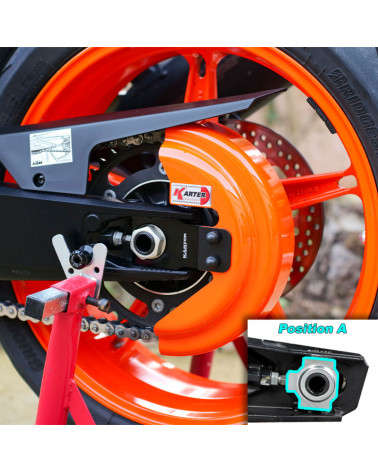 KTM 690 SMC R - Carter de chaine Orange