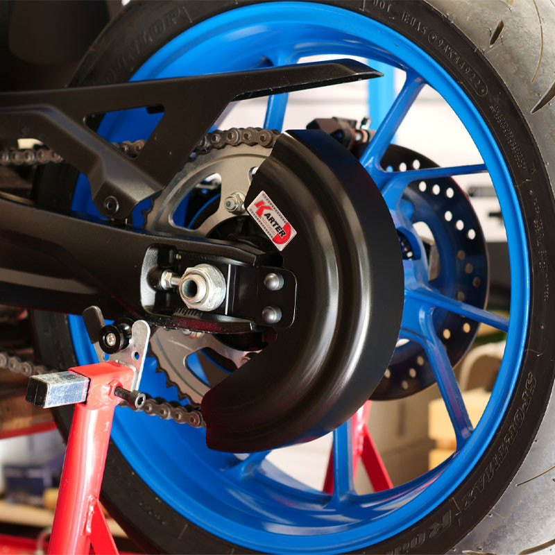 KTM 250 DUKE à partir de 2015 - Carter de chaine NOIR satiné
