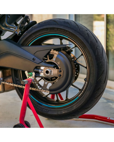 CFMOTO 675SR-R à partir de 2024 - Carter de chaine NOIR