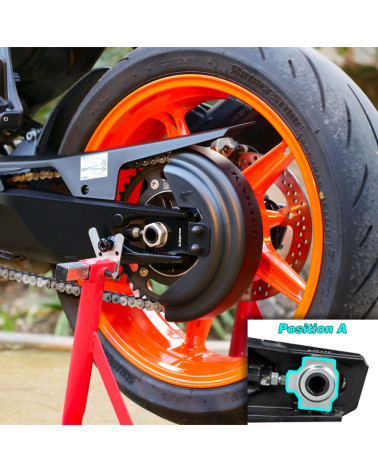 KTM 1390 SUPER ADVETURE R - Carter de chaine NOIR