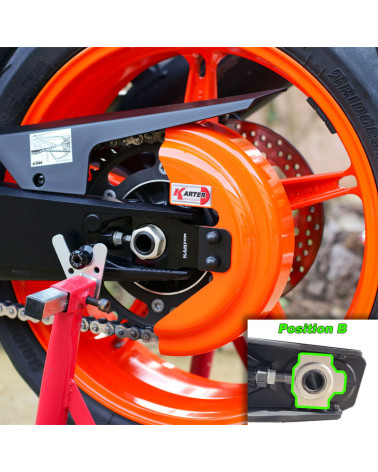 KTM 1390 SUPER ADVETURE R - Carter de chaine Orange