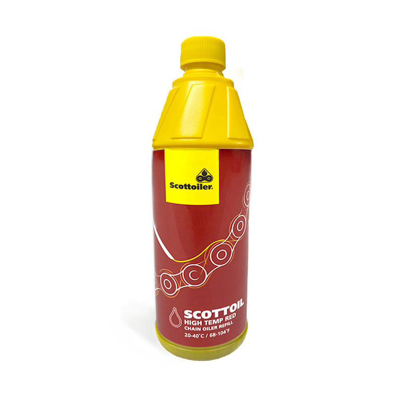 Huile Haute Températures 20 à 40°C - Scottoil Rouge 500ml