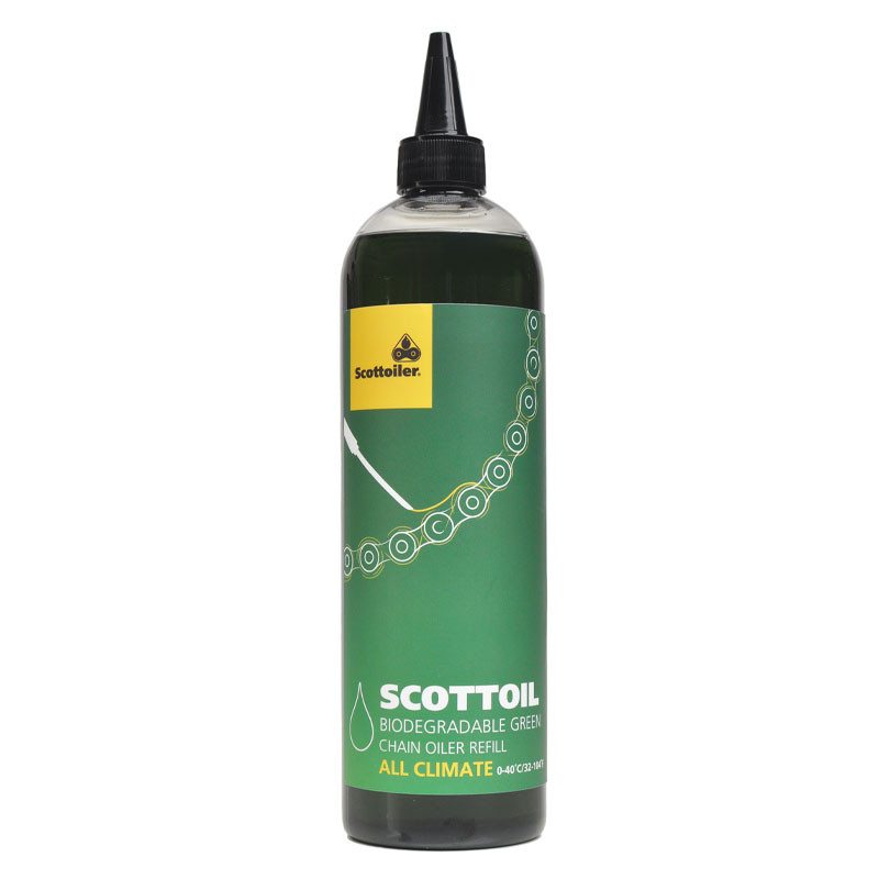 Huile Biodégradable 0 à 40°C - Scottoil Verte 500ml