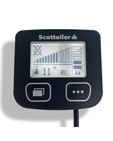 Scottoiler eSystem 3.1 - Huileur de chaîne électronique avec écran de contrôle