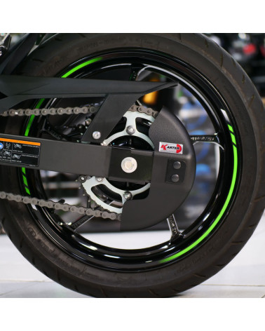 KAWASAKI KLE500 et SE à partir de 2026 - Carter de chaine NOIR satiné