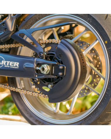 TRIUMPH STREET TRIPLE 675 RX 2013 à 2016 - Carter de chaine NOIR