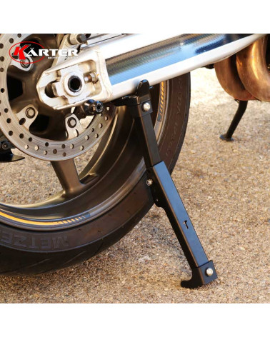 Lève-roue moto compact de voyage