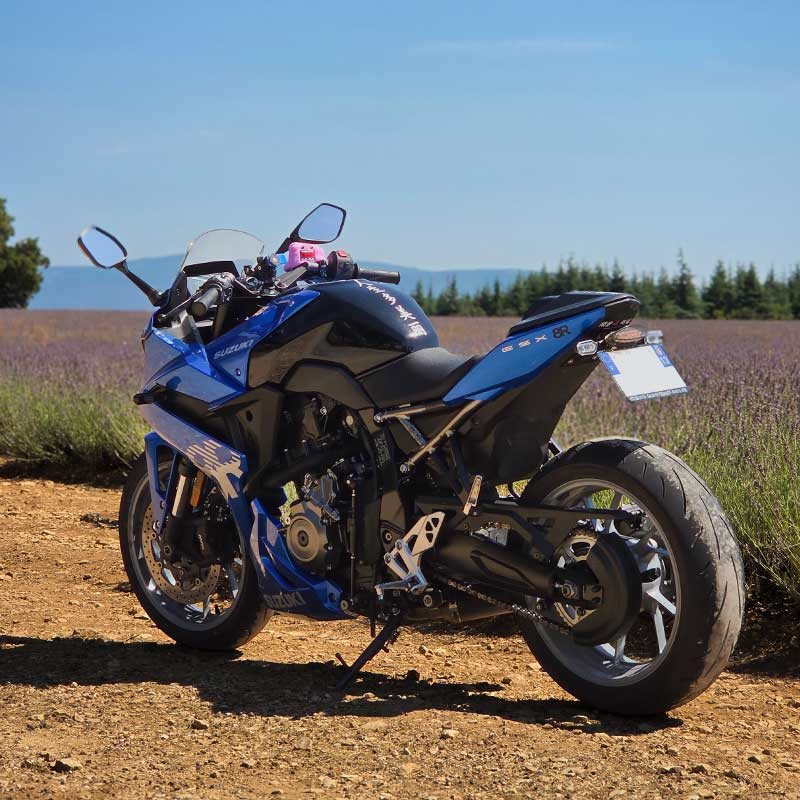 SUZUKI GSX-8R - Carter de chaine NOIR