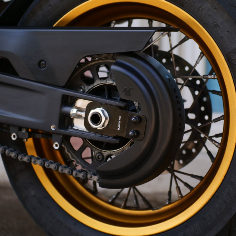 YAMAHA MT-09 de 2014 à 2016 - Carter de chaine NOIR