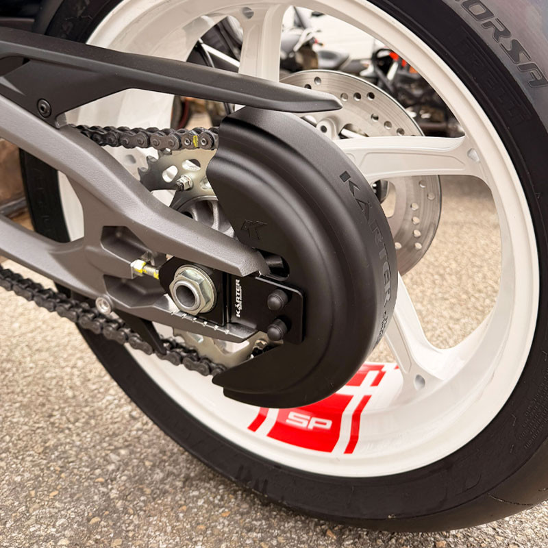 DUCATI HYPERMOTARD V2/V2 SP à partir de 2025 - Carter de chaine NOIR