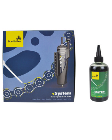Scottoiler vSystem - Huileur de chaîne pneumatique